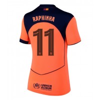 Barcelona Raphinha Belloli #11 Tretí Ženy futbalový dres 2025-26 Krátky Rukáv